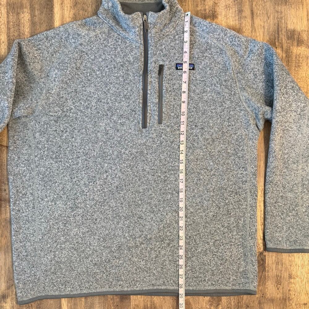 Patagonia Better Sweater 1/4-Zip Fleece Pullover Jacket Stonewash Gray Men’s XXL - Picture 6 of 10